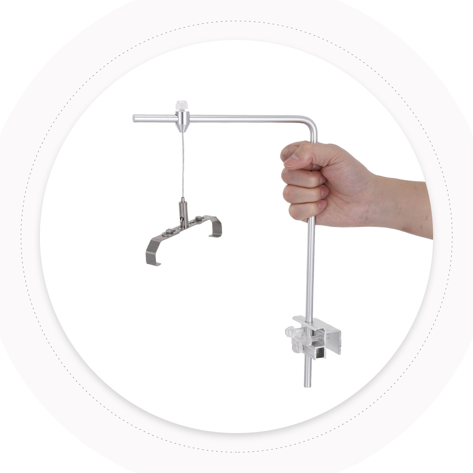 Aquarium Marine Lights - 1쌍 조절 가능한 수족관 조명 스탠드,