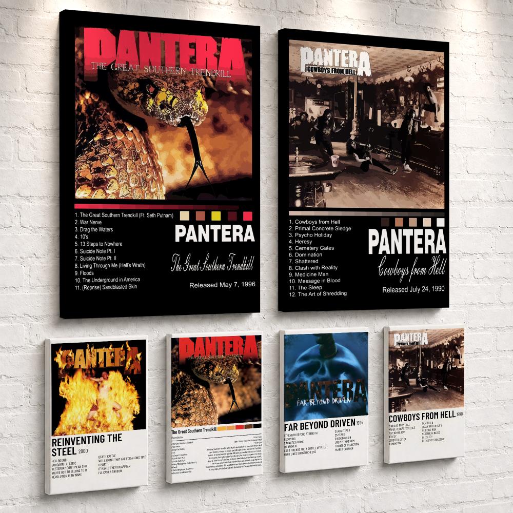 Live Rock - 록 밴드 음악 앨범 P-Pantera 액자형