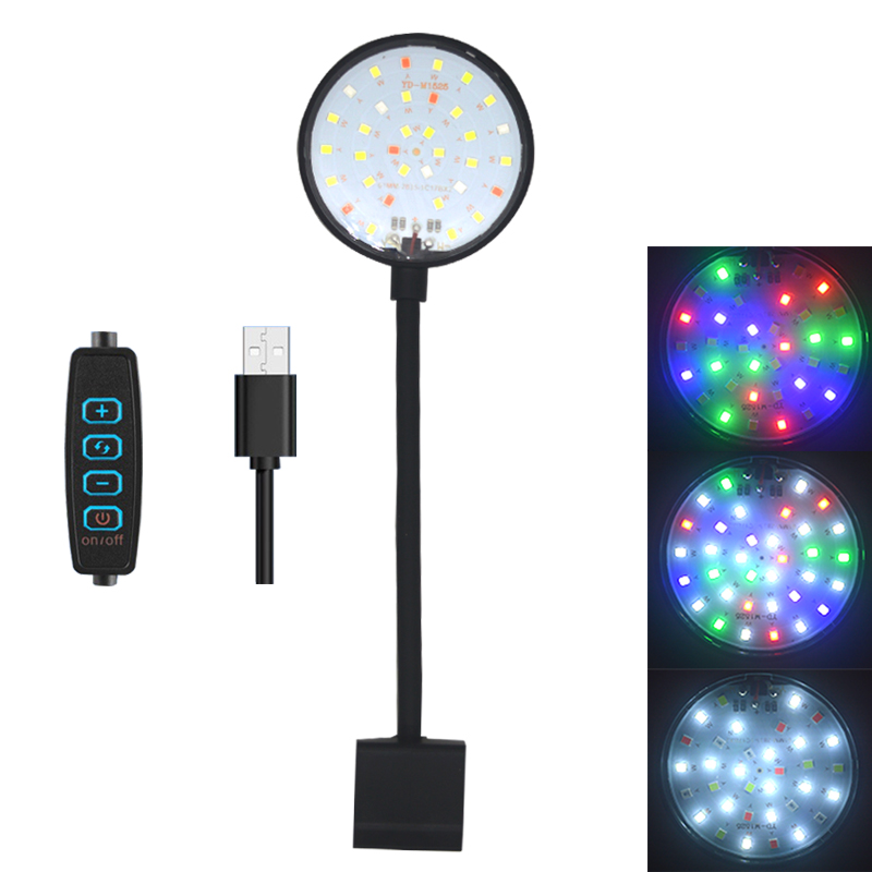 USB 수족관 LED 램프 어항 조명 장식 수생 식물  - Aquarium Marine Lights 리뷰 및 가격