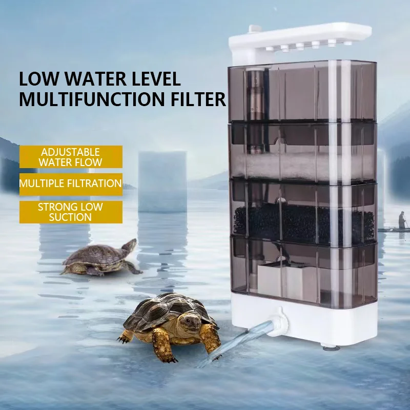 3-In-1 수족관 조용한 물고기 거북이 탱크 필터 2 - Reef Tank Filter 리뷰 및 가격
