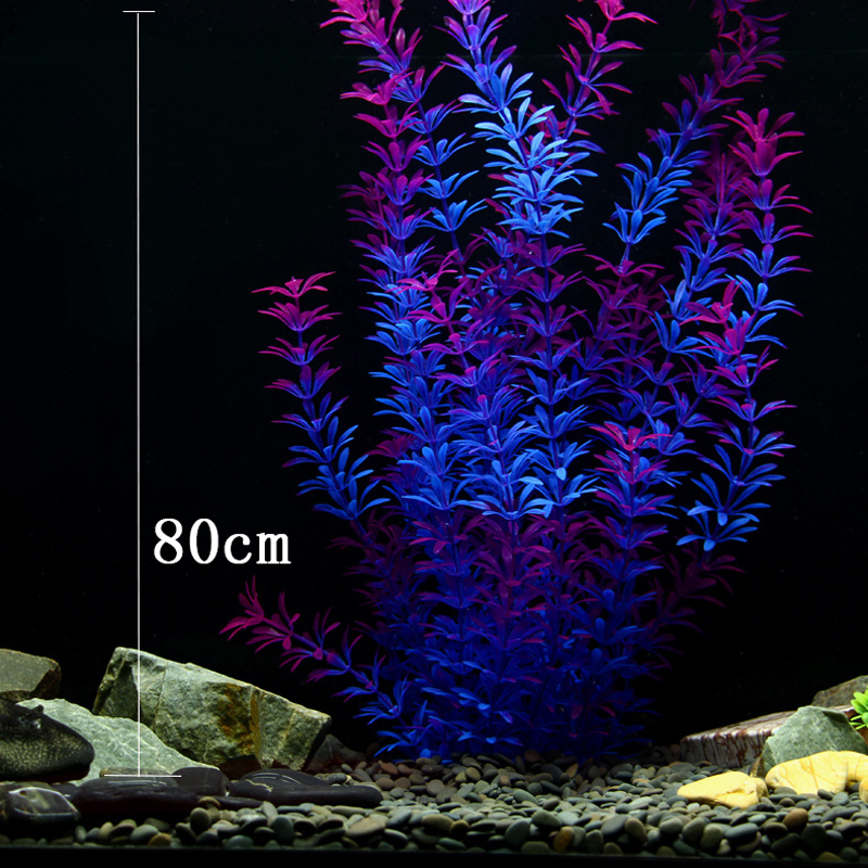 100cm 열대 식물 대형 인조 수초 가짜 수중 식물  - Marine Aquarium 리뷰 및 가격