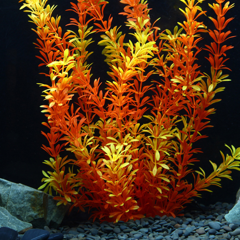 100cm 열대 식물 대형 인조 수초 가짜 수중 식물  - Marine Aquarium 리뷰 및 가격