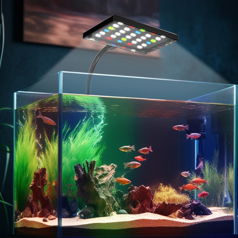 수족관 USB LED 빛 전체 스펙트럼 수생 식물 성장 - Reef Lighting 리뷰 및 가격