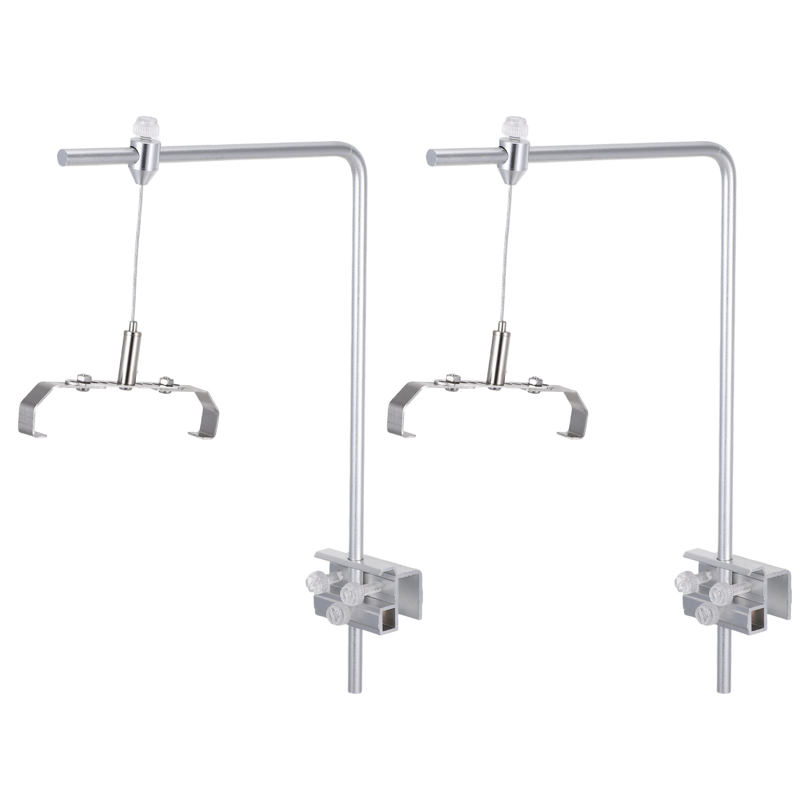 1쌍 조절 가능한 수족관 조명 스탠드, 알루미늄 합금  - Aquarium Marine Lights 리뷰 및 가격