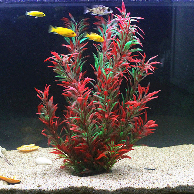 50CM 인조 어항 희귀 식물 수족관 가짜 대나무 잎  - Ocean Aquarium 리뷰 및 가격